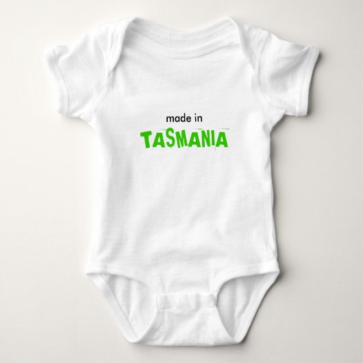 Made in Tasminia Funny Cute Romper (Voorkant)
