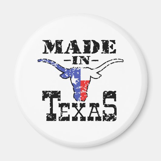 Made in Texas Magneet (Voorkant)