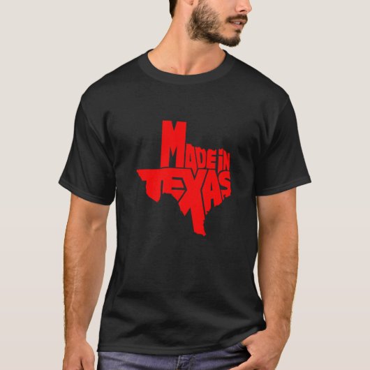 Made in Texas T-shirt (Voorkant)