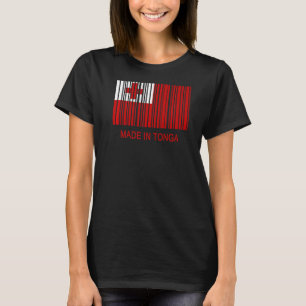 Made in Tonga-vlag T-shirt