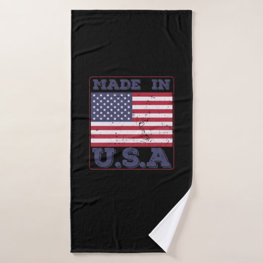 Made in U.S.A. USA Badhanddoek (Badhanddoek)