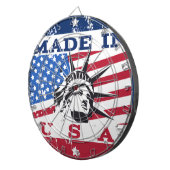 Made in USA Badge Dartbord (Voorkant Rechts)
