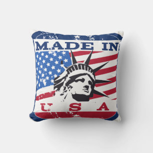 Made in USA Badge Kussen