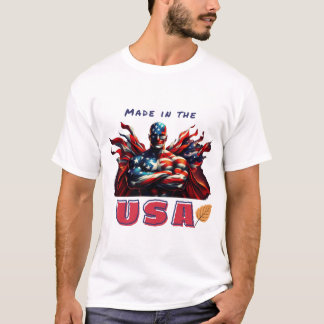 Made in USA design T-shirt