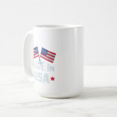 Made in USA mok (Voorkant links)