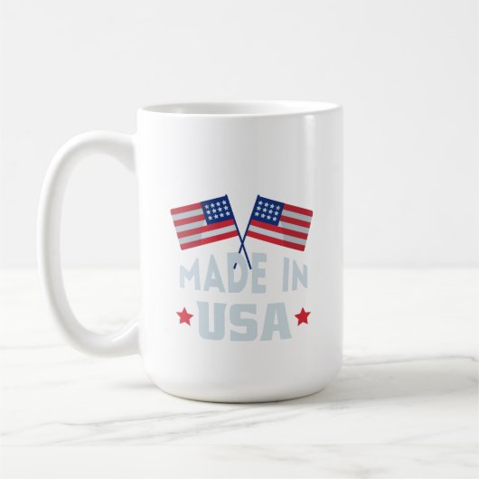 Made in USA mok (Links)