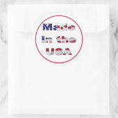 Made in USA Sticker (Tas)
