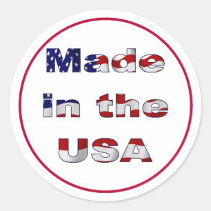 Made in USA Sticker