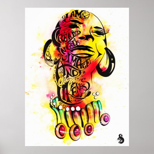 Made in zijn Afbeelding Poster (Voorkant)