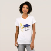 Made it Graduation Cap and Diploma T-shirt (Voorkant volledig)