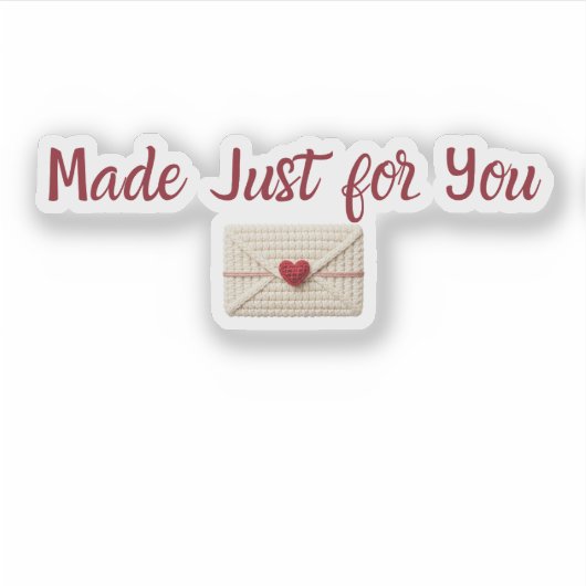 Made Just for You Sticker | Packaging Lab (Devant)