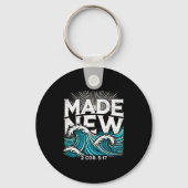 Made New Baptized Baptism Sleutelhanger (Voorkant)