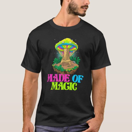 Made Of Magic Women Magic Psilocybin Mushroom T-shirt (Voorkant)