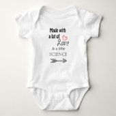 Made With Love And A Little Science Romper (Voorkant)
