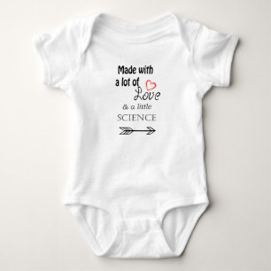 Made With Love And A Little Science Romper