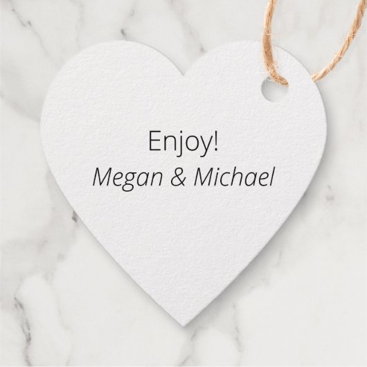 Made with Love Bedankjes Labels (Achterkant)