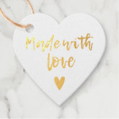 Made with Love Bedankjes Labels (Voorkant)