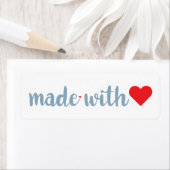 Made with Love Etiket (Insitu)