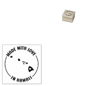 Made with Love in Hawaii, Small Business, Rubberstempel (Gestempeld)
