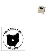Made with Love in Ohio, Small Business, Rubberstempel (Gestempeld)