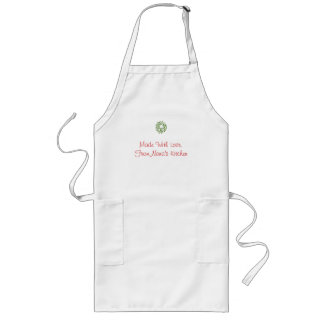 Made with Love of Nana's Kitchen Apron Lang Schort