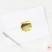 Made with Love Personalized Bked Goods Sticker (Envelop)