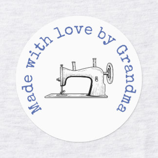 Made with Love van Grandma  Iron-On Labels