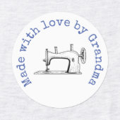 Made with Love van Grandma  Iron-On Labels (Design 2)