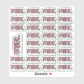 Made with Love - Waterverf Stickers (Vel)