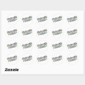 Made with Pride Ronde Sticker (Vel)