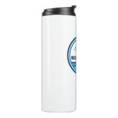 Madeira Beach Florida Palm Tree Vogels Thermosbeker (Gedraaid links)