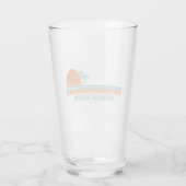 Madeira Beach Florida Sun Palmbomen Glas (Achterkant)