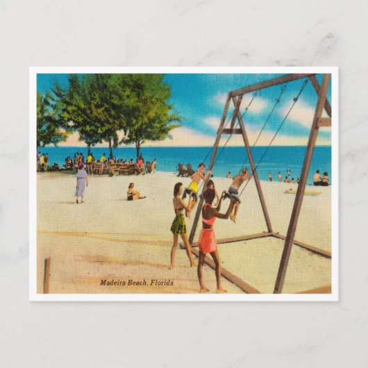 Madeira Beach, Florida Travel Briefkaart (Voorkant)