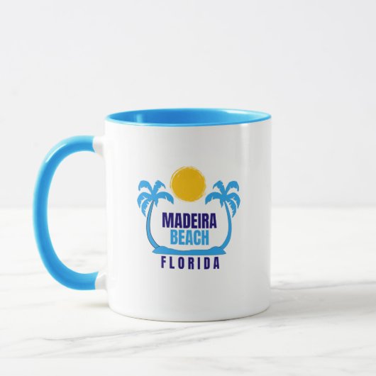Madeira Beach Floride Café Mug (Gauche)
