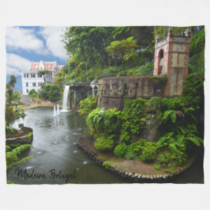 Madeira Botanische Tuinen, Portugal Fleece Deken