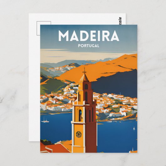 Madeira Briefkaart (Voorkant / Achterkant)