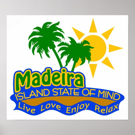 Madeira deelstaat Mind poster (Voorkant)