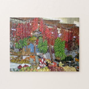 Madeira Farmers Market stall puzzle Legpuzzel
