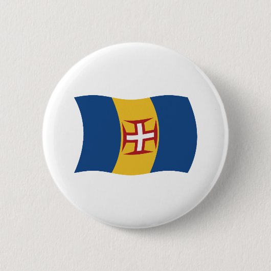 Madeira Flag Button (Voorkant)