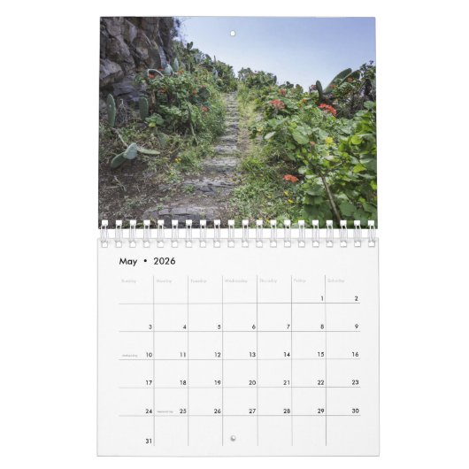 Madeira island kalender (Mei 2026)