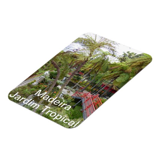 Madeira - Jardim Tropical Magneet (Linkerzijde)