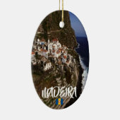 Madeira kerstversiering keramisch ornament (Rechts)