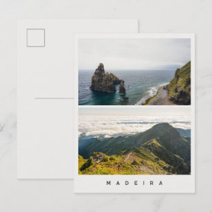 Madeira landschappen, Reis foto Collage Briefkaart