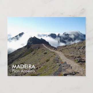 MADEIRA, Pico Areeiro Briefkaart