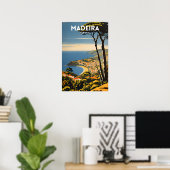 Madeira Portugal Poster (Thuiskantoor)