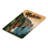 Madeira Portugal Vintage Magneet (Linkerzijde)