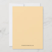 Madeira Portugal Wedding Invitation Retro (Dos)