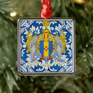 Madeira Portugese volksmuziek Metalen Ornament