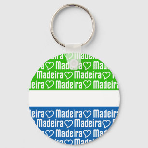 Madeira sleutelketen, pas aan sleutelhanger