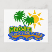 Madeira State of Mind briefkaart (Voorkant)